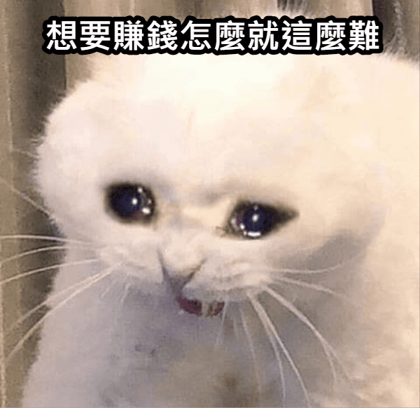 想要賺錢怎麼就這麼難？