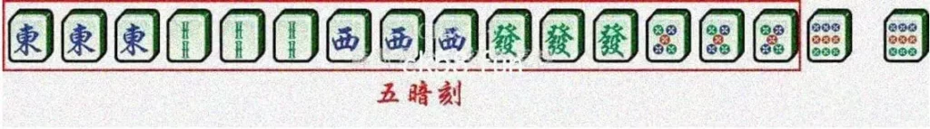 五暗刻