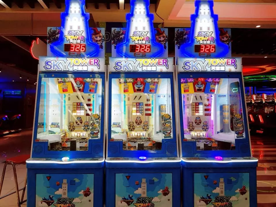 天空塔推幣機