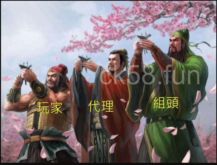 信用版代理與玩家和組頭，三人一條心