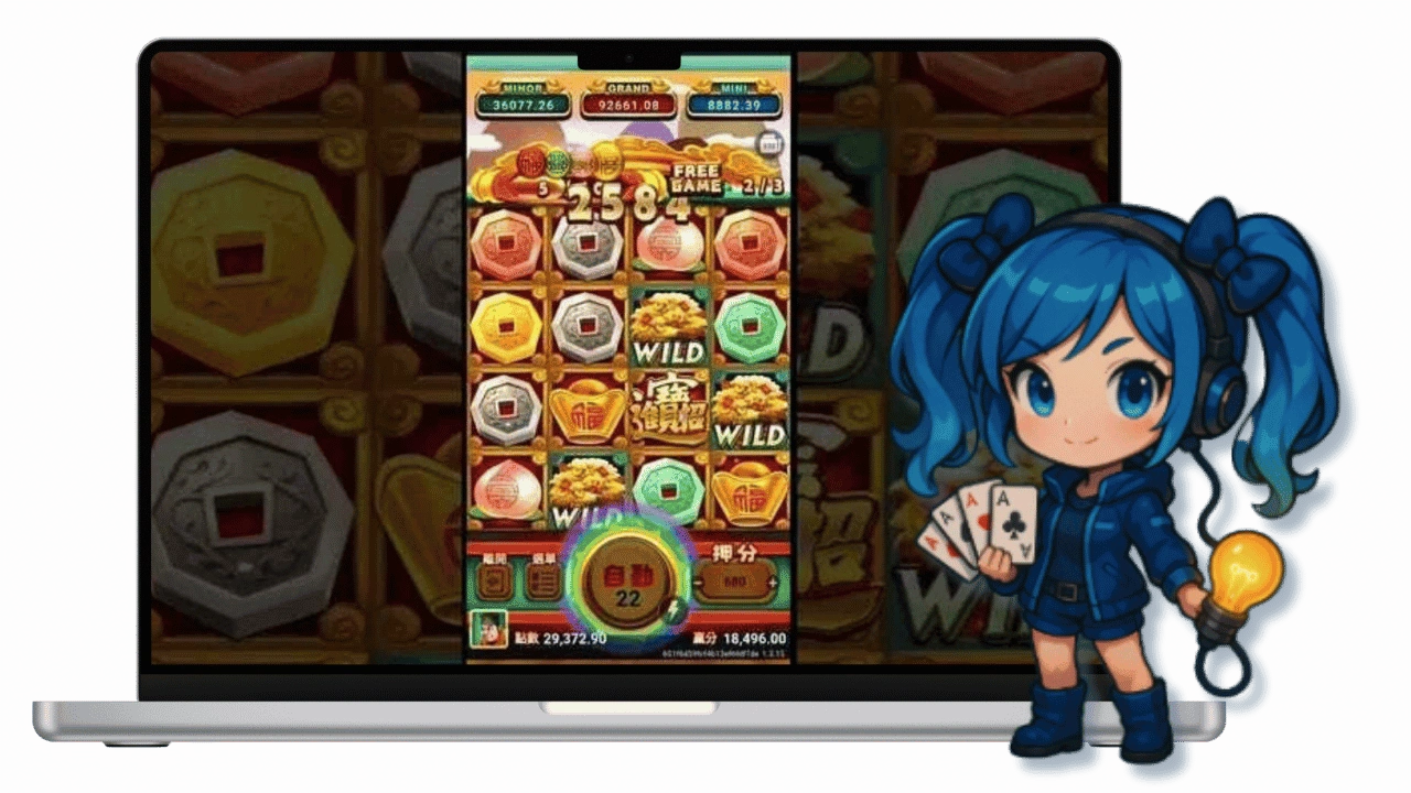 三星報喜老虎機遊戲畫面