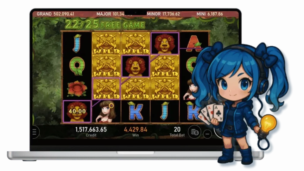 野蠻遊戲老虎機遊戲畫面