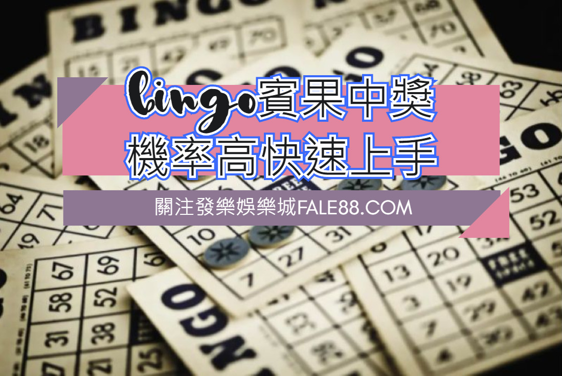 BINGO賓果中獎機率高，以小博大快速上手